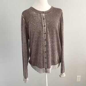 Vintage Hugo Boss Cardigan Burgundy Size XL